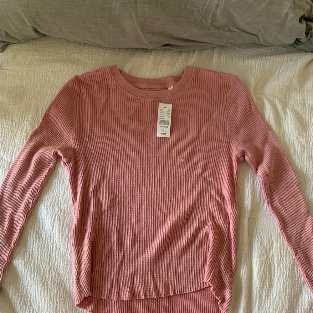 light pink pacsun sweater/ long sleeve
